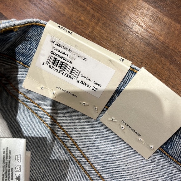 Agolde Mia jeans brand new with tags - Picture 5 of 10